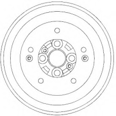 329337J JURID Тормозной барабан
