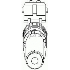 302 645 TOPRAN Датчик частоты вращения, управление двигателем