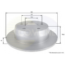 ADC2315 COMLINE Тормозной диск