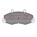 1011400 KAMOKA Комплект тормозных колодок, дисковый тормоз