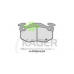35-0402 KAGER Комплект тормозных колодок, дисковый тормоз