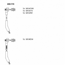 800/179 BREMI Комплект проводов зажигания