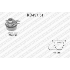 KD457.51 SNR Комплект ремня грм