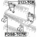 FDSB-TC7R FEBEST Опора, стабилизатор