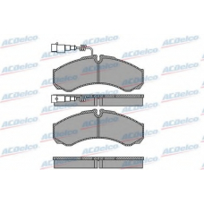 AC058684AD AC Delco Комплект тормозных колодок, дисковый тормоз