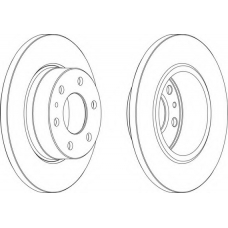FCR315A FERODO Тормозной диск