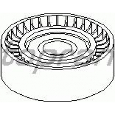 401 155 TOPRAN Паразитный / ведущий ролик, поликлиновой ремень