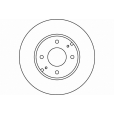 MDC1081 MINTEX Тормозной диск