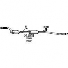 04.3918 MTS Катализатор