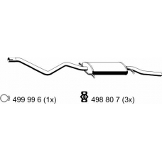 112123 ERNST Глушитель выхлопных газов конечный