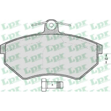 05P613 LPR Комплект тормозных колодок, дисковый тормоз