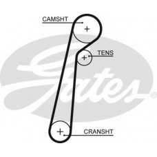 5652XS GATES Ремень ГРМ