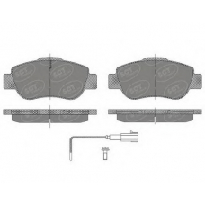 SP 487 PR SCT Комплект тормозных колодок, дисковый тормоз