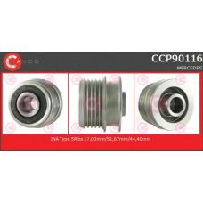 CCP90116 CASCO Ременный шкив, генератор