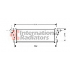 28004021 VAN WEZEL Интеркулер