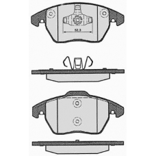 817.1 RAICAM Комплект тормозных колодок, дисковый тормоз