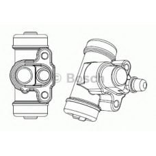 F 026 002 388 BOSCH Колесный тормозной цилиндр