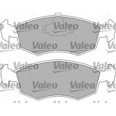 597272 VALEO Комплект тормозных колодок, дисковый тормоз