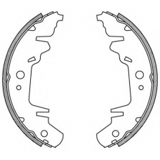 BSA2004.00 OPEN PARTS Комплект тормозных колодок