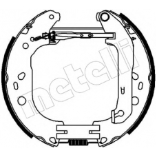 51-0229 METELLI Комплект тормозных колодок