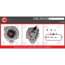 CAL20143AS CASCO Генератор