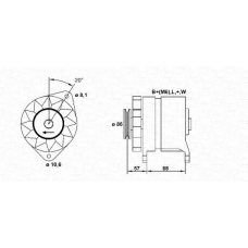 943356220010 MAGNETI MARELLI Генератор