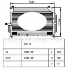 PXNCC-005 Parts mall Конденсатор, кондиционер