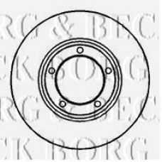 BBD4161 BORG & BECK Тормозной диск