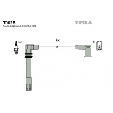 T002B TESLA Комплект проводов зажигания