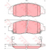 GDB3144 TRW Комплект тормозных колодок, дисковый тормоз