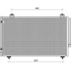 350203423000 MAGNETI MARELLI Конденсатор, кондиционер