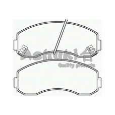 I044-15A ASHUKI Комплект тормозных колодок, дисковый тормоз