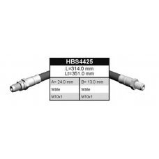 HBS4425 QUINTON HAZELL Тормозной шланг