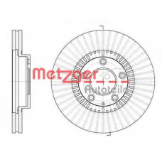 6898.10 METZGER Тормозной диск