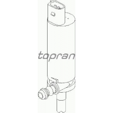 500 556 TOPRAN Водяной насос, система очистки фар