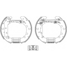 8DB 355 004-831 HELLA Комплект тормозных колодок