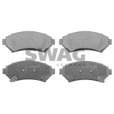 40 11 6156 SWAG Комплект тормозных колодок, дисковый тормоз