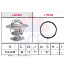 7.8380 FACET Термостат, охлаждающая жидкость