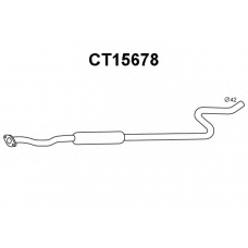 CT15678 VENEPORTE Труба выхлопного газа