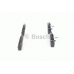 0 986 494 245 BOSCH Комплект тормозных колодок, дисковый тормоз