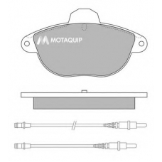 LVXL314 MOTAQUIP Комплект тормозных колодок, дисковый тормоз