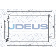 720M57 JDEUS Конденсатор, кондиционер