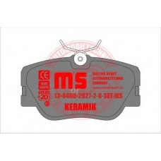 13-0460-2927-2-C-SET MASTER-SPORT Комплект тормозных колодок, дисковый тормоз