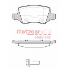 0818.10 METZGER Комплект тормозных колодок, дисковый тормоз