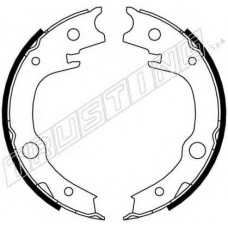 115.315 TRUSTING Комплект тормозных колодок, стояночная тормозная с