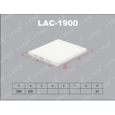 LAC1900 LYNX Фильтр салона