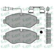 05P1297A LPR Комплект тормозных колодок, дисковый тормоз