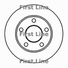FBD435 FIRST LINE Тормозной диск
