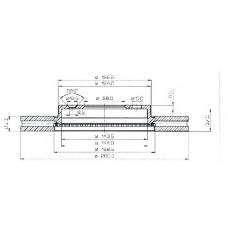 BDC3696 QUINTON HAZELL Тормозной диск