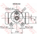 BWF115 TRW Колесный тормозной цилиндр